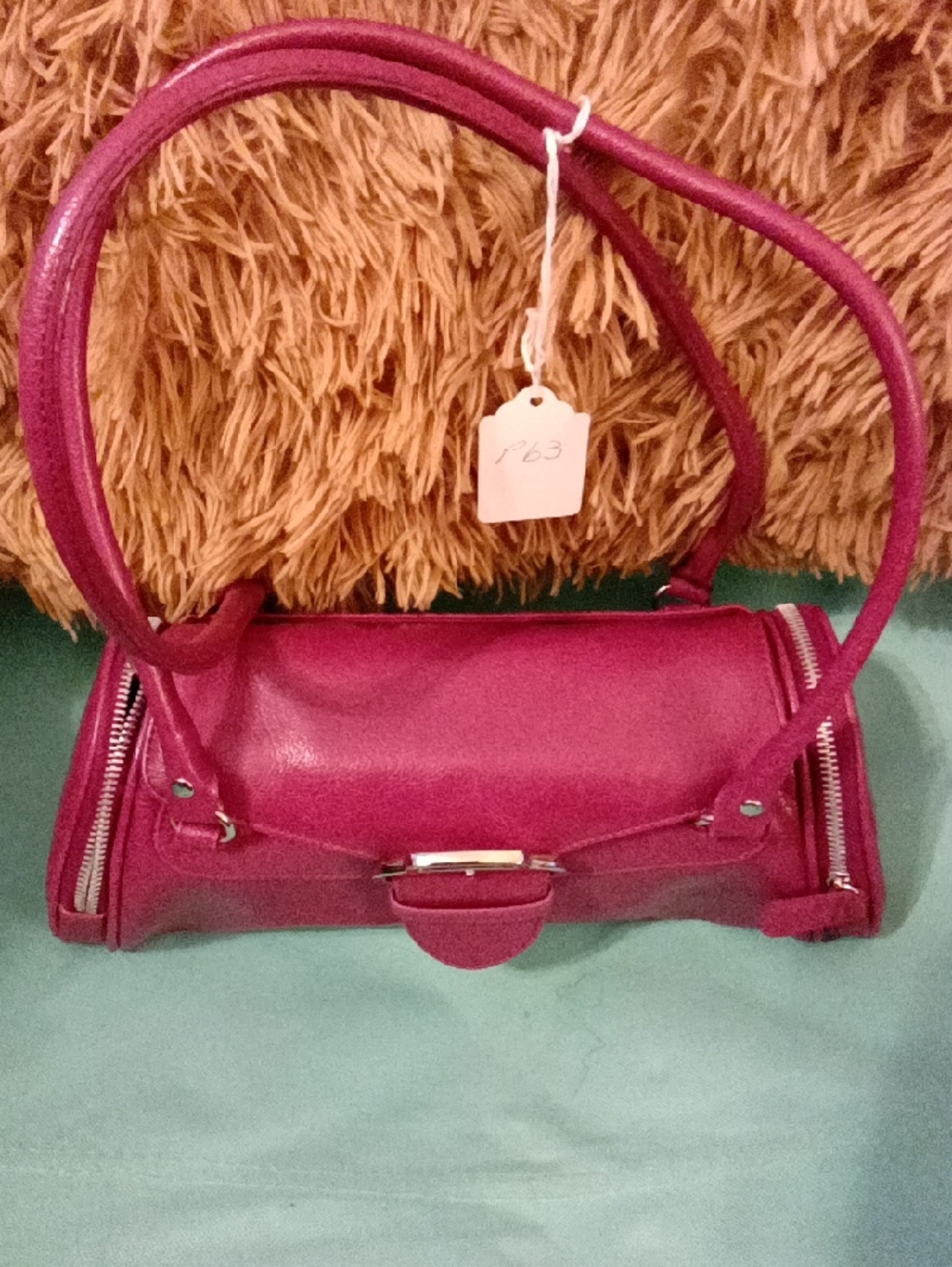 Women’s Vintage Y2K Lane Bryant Magenta Roll Bag